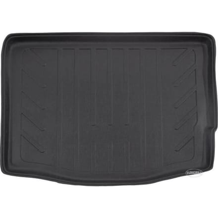 Tapis De Coffre - SCOUTT - Ford Focus 4 5P - TPE Caoutchouc - 100% Imperméable - Antidérapant noir