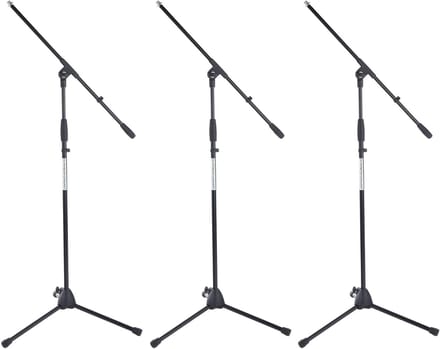 Microfoonstandaard met galgenarm - Robuust statief voor podium en studio
