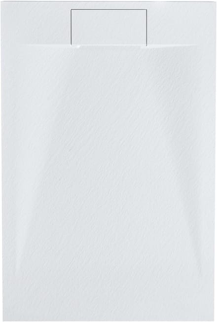 BELIANI AZZURRO - Douchebak - Wit - 120 x 80 x 3 cm - SMC (kunststof)