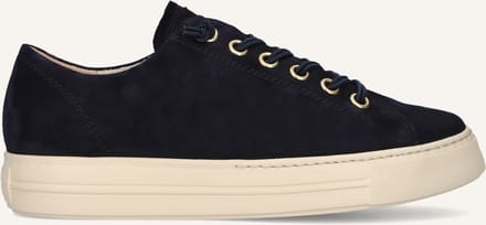 Paul Green 4081 Sneakers - Suède - Dames - Blauw - Maat 39
