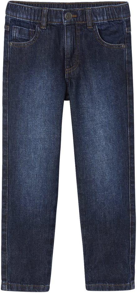 Vertbaudet Elastische en verstelbare jeans met wijde pijpen