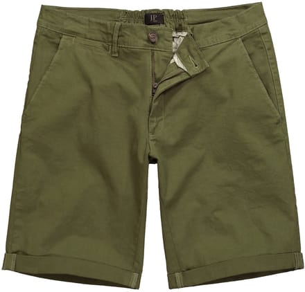 JP 1880 - Heren - Chino-bermuda Buik-Fit Regular Fit - Varengroen - Maat 56
