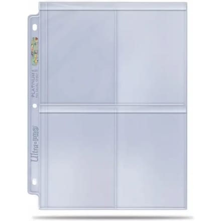 Binderhoes Set van 100 vellen Ultra Pro Platinum