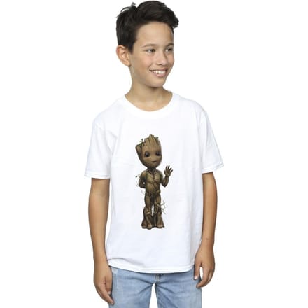 Marvel Jongens Ik Ben Groot Golf Positie T-Shirt (Wit)