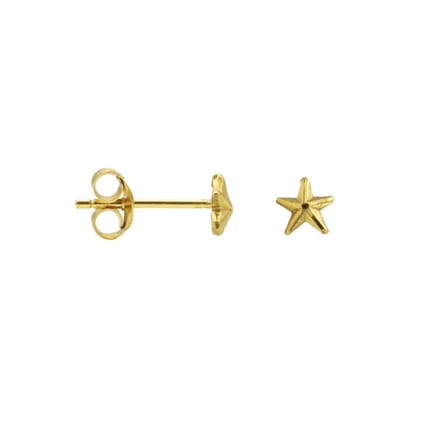Karma Symbols oorbel ster goud M2323