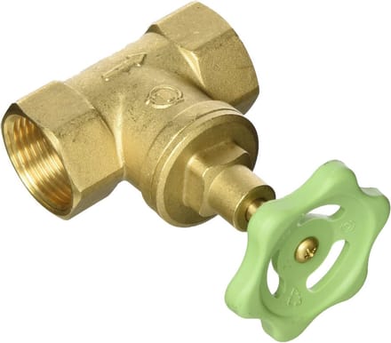 Doorlaatventiel met binnendraad 1/2 inch voor sanitair
