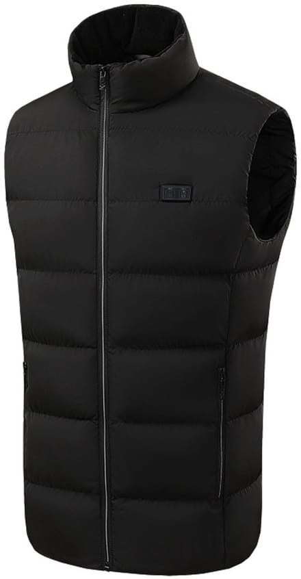 Warmtevest met 9 verwarmingszones Zwart 4XL