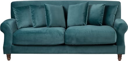 EIKE - Tweezitsbank - Blauwgroen - Fluweel