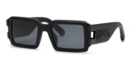 Philipp Plein SPP129V Nero sabbiato/opaco 54/22/145 MAN Zonnebrillen