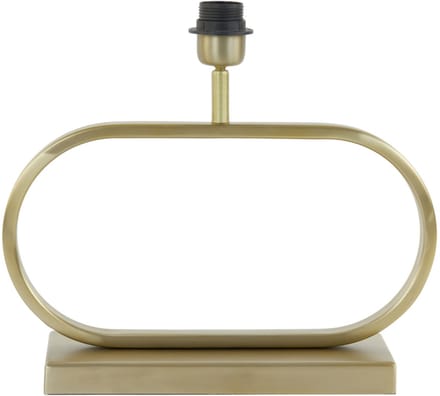 Light & Living Tafellamp Jamiro 38cm - Goud (excl. kap)