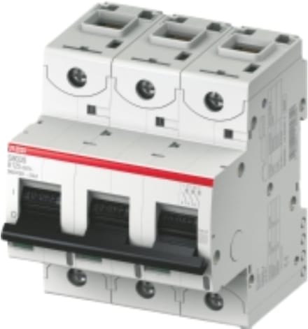 ABB Installatieautomaat 50kA, 10A, C kar, 3 polig