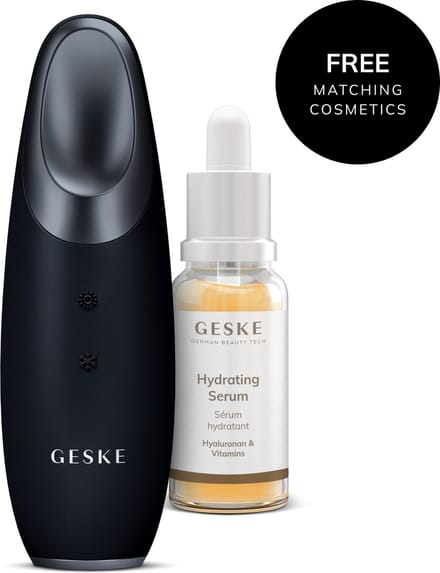 GESKE | SmartAppGuided™ Warm & Cool Eye Energizer | 6 in 1 | Kleur: Zwart + gratis cosmetica