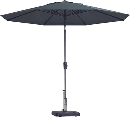 Madison Paros parasol - 300 cm. - grey