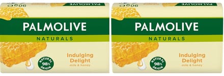 Palmolive Zeep - Indulging Delight - Honey & Milk 2 x 90 Gram