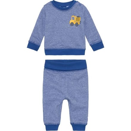 LUPILU Baby joggingpak (Blauw/grijs, 50/56)