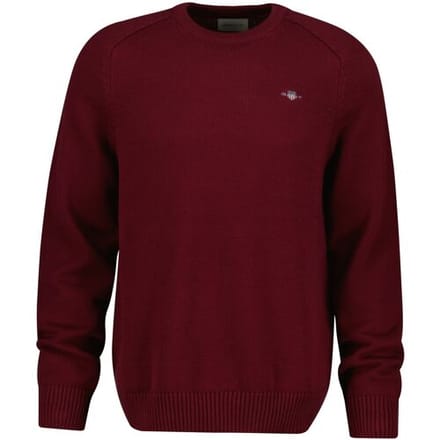 Gant Trui Casual Cotton Crew Neck Plumped Red / male