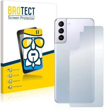 Screenprotector voor Samsung Galaxy S21 5G (Achterkant) Beschermglas transparant