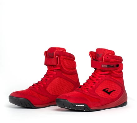 Everlast Elite 2 - Boksschoenen - High-top - Rood (Beschikbaar in verschillende maten)