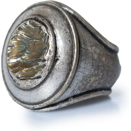Maison Margiela, zilveren en gouden ring