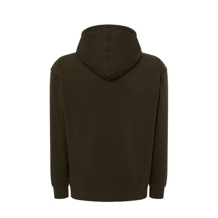 JHK Unisex effen capuchon met rits voor volwassenen (Khaki)