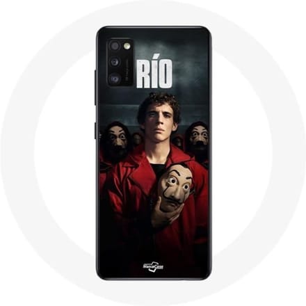 Samsung Galaxy A41 hoesje La Casa De Papel Rio-masker
