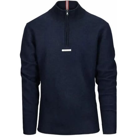 Amundsen Boiled Half Zip Heren (Maat - M, Kleur - Faded Navy)