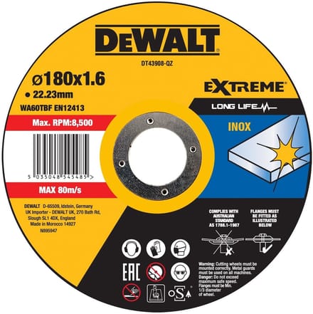 Dewalt DT43908-QZ angle grinder accessory