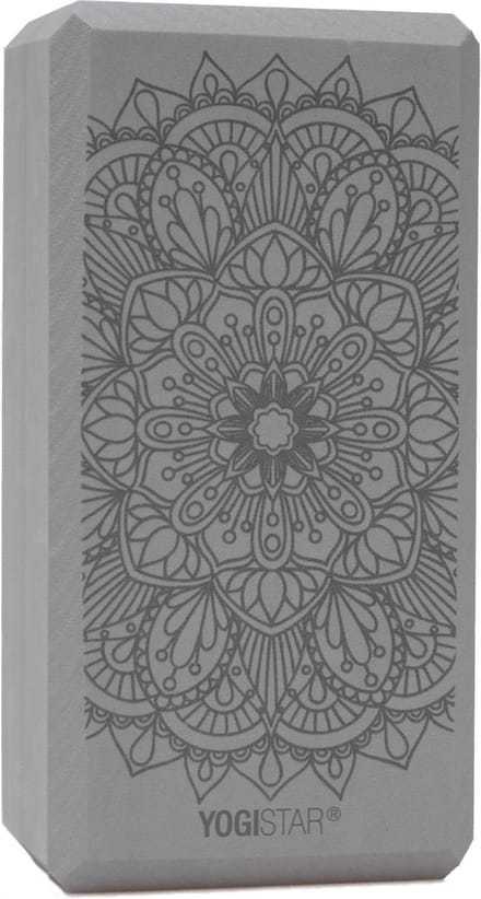 Yogablock yogiblock® basic - art collection - lotus mandala - graphite