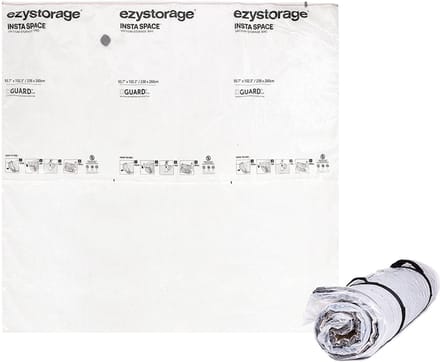 Ezystorage grote vacuümzakken matrastoppers jumbo - Transparant - Luchtdicht