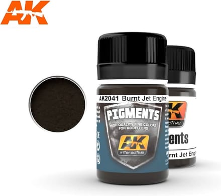 Burnt Jet Engine - 35ml - AK-Interactive - AK-2041
