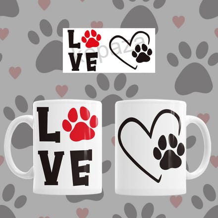 Mok I Love dog/s