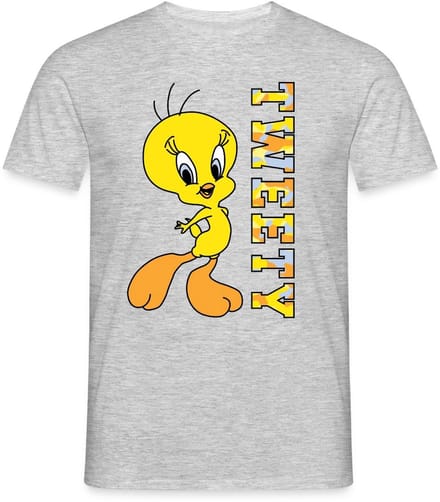 Looney Tunes Tweety Camouflage T-Shirt Heren