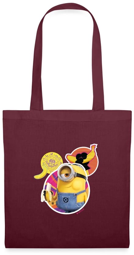 Minions Stuart Met Banaan Tas Van Stof Schoudertas