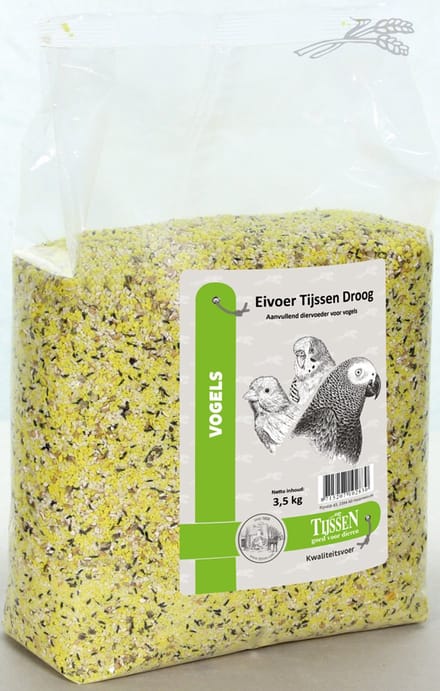 Tijssen Eivoer Droog 3,5 kg - Vogel
