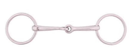 BR Enkel Gebroken Onderlegtrens Massief RVS 13 mm . - 13