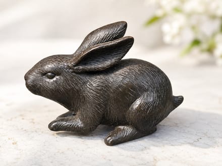 Memories Rouwcollectie - Urn - Mini-urn - Konijn in brons