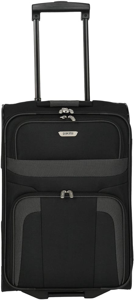 travelite paklite Orlando 2W Trolley Black Zwart 53cm
