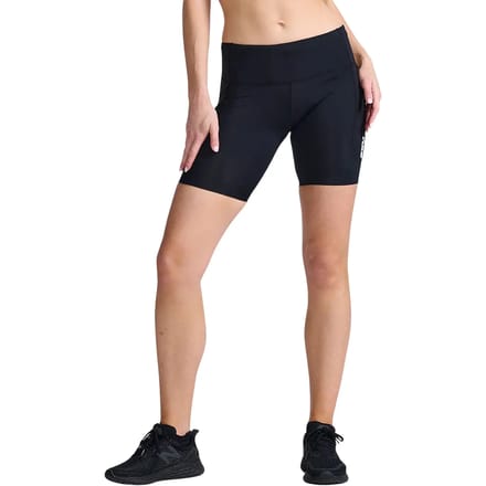 2xu Aero Mid-rise Comp 6´´ Kort Legging Zwart S Vrouw
