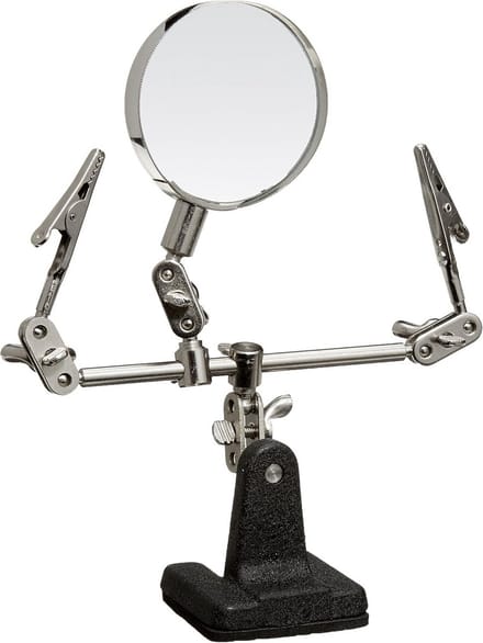 Soldeer Hulpstuk met Vergrootglas - Stabiele Derde Hand met Klemmen