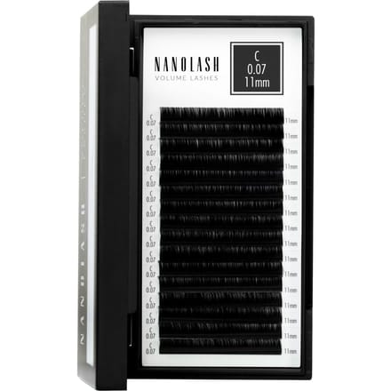 Nanolash Volume Lashes Nepwimpers - 0.07 C - 11mm