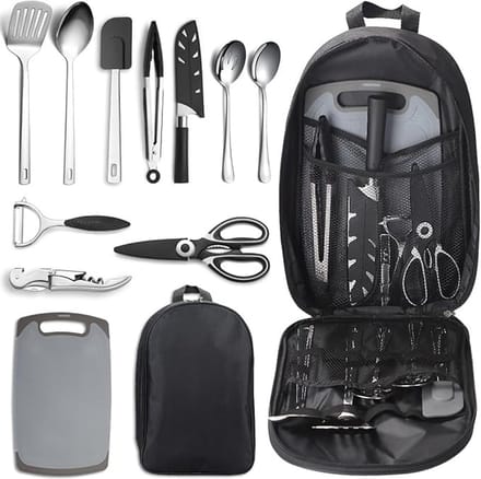 Draagbare Camping Kookset voor Reizen en Picknicks