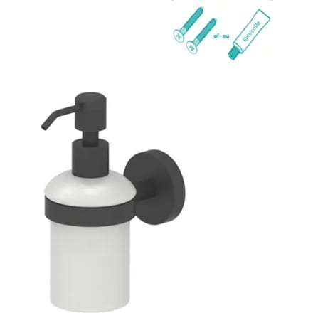 Aquavive Zeepdispenser Mat Zwart