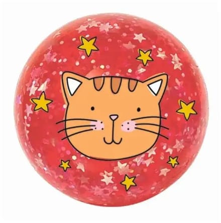 Stuiterbal Glitter Poes - Stuiterbal