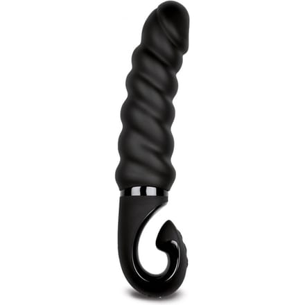 G-vibe - G Jack 2 G-Spot Vibrator met Ribbels - Zwart
