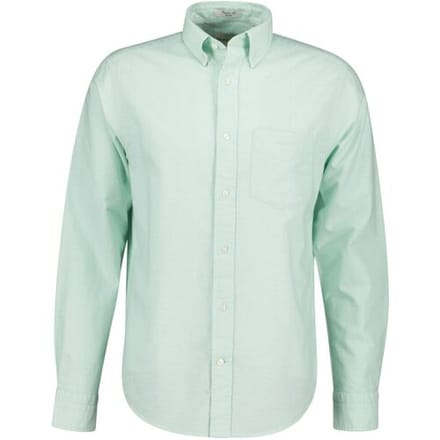 Gant Overhemd Classic Oxford Dobby Washed Turquoise / male