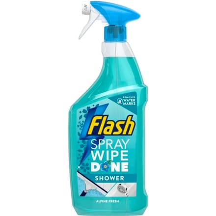 Flash Spray Wipe Done Shower Alpine Fresh 800 ml