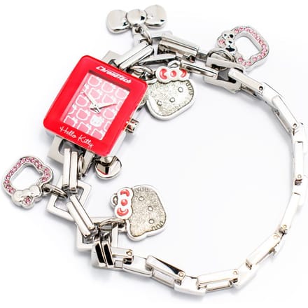 Zegarek CHRONOTECH CT6323L-12M. Kwarcowy, Kolor czerwony. Kobieta.