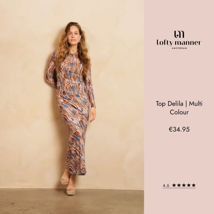 Top Delila | Multi Colour