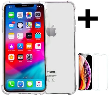 Hoesje Geschikt voor Apple iPhone XR Anti Shock silicone back cover/Transparant hoesje