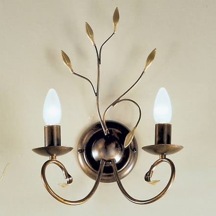 ORION Sfeervolle wandlamp REGINE in antiek goud